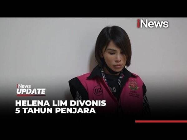 Helena Lim Crazy Rich PIK Divonis 5 Tahun Penjara, Bayar Uang Pengganti Rp900 Juta