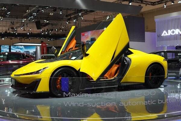 Supercar Listrik Hyptec SSR Mejeng di GIIAS 2024, Intip Spesifikasinya