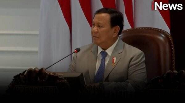 Ratas dengan Jajaran Menteri, Prabowo: Hal-Hal yang Rawan Tidak Perlu Lewat Telepon