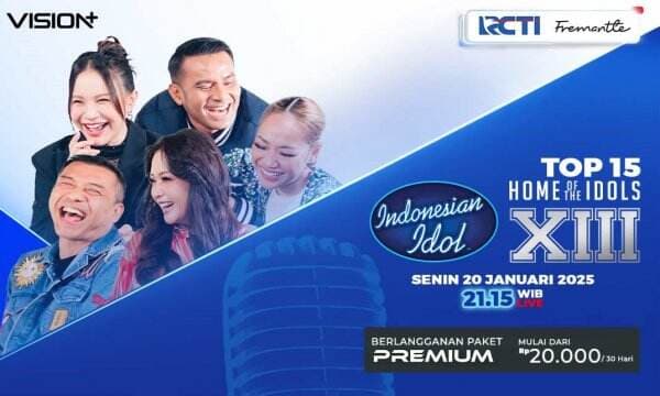 Persaingan Semakin Ketat! Nonton Indonesian Idol Top 15 Road to Spektakuler Show di Vision+