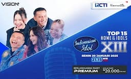 Persaingan Semakin Ketat! Nonton Indonesian Idol Top 15 Road to Spektakuler Show di Vision+