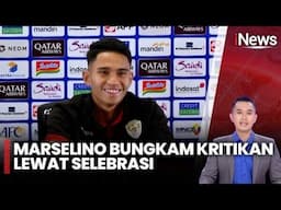 Selebrasi Unik Marselino Ferdinan usai Bobol Gawang Arab Saudi Curi Perhatian Netizen