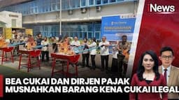 4,3 Juta Batang Rokok dan 865 Liter Miras Ilegal Dimusnahkan