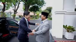 Presiden Prabowo Terima Kunjungan PM Singapura Lawrence Wong di Istana Merdeka