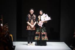 Hadiri JF3, Ivo Sugianto Sabran Apresiasi Desainer Pamerkan Wastra Batik Kalteng