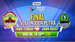 Jadwal Siaran Langsung Final Voli Putra PON XXI Aceh-Sumut 2024: Jawa Tengah vs Jawa Barat, Live di iNews