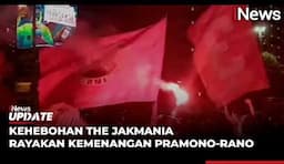 Jakmania Konvoi Keliling Jakarta, Rayakan Kemenangan Pramono-Rano Karno