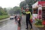 Jalur Gentong Diguyur Hujan, One Way Diberlakukan Arah Bandung dan Jakarta