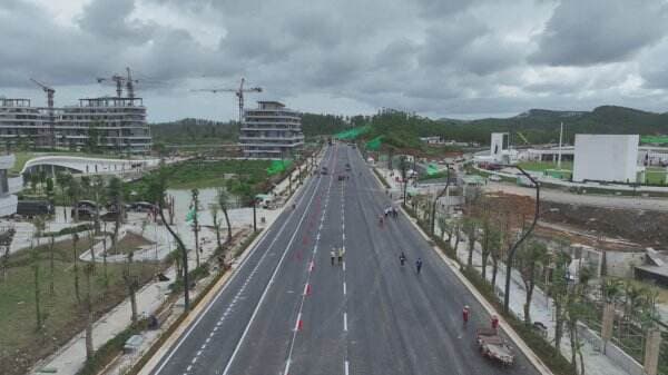 Jelang HUT RI di IKN, Progres Jalan Tol IKN Segmen 5A Capai 90,68