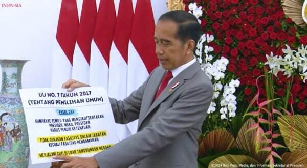 Jokowi Dihujani Sentimen Negatif Usai Sebut Presiden Boleh Kampanye dan Memihak