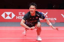 Jonatan Christie Bagikan Kondisi Luka di Kakinya Usai Gagal ke Final BWF World Tour Finals 2024