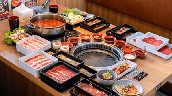 Makan All You Can Eat dengan Harga Hemat di Kakkoii BBQ &amp; Shabu-Shabu