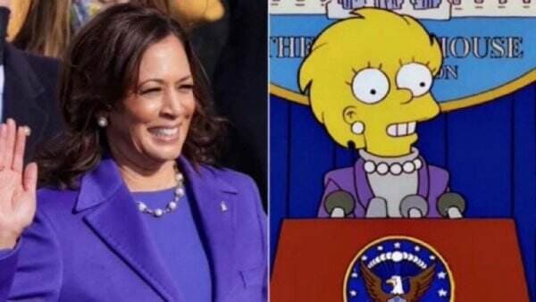 Viral Ramalan The Simpsons Salah, Kamala Harris Gagal Jadi Presiden Amerika