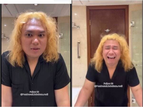 4 Potret Keanu AGL Gagal Warnai Rambut Gegara <i>Bleaching</i>, Netizen: Mirip Eva Manurung