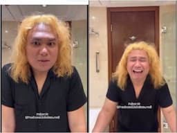 4 Potret Keanu AGL Gagal Warnai Rambut Gegara <i>Bleaching</i>, Netizen: Mirip Eva Manurung