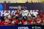 Kebumen United Angels Juara Women Pro Futsal League 2024, Ketua Harian FFI Michael Victor Sianipar Serahkan Piala