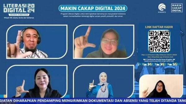 Kemenkominfo Gelar Webinar Mengenal Literasi Digital Sejak Dini