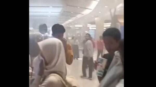 Suasana Kepanikan saat Pakuwon Mall Jogja Kebakaran, Ruangan Dipenuhi Asap