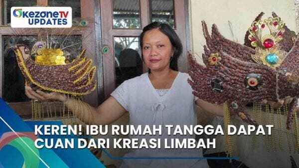 Keren! Ibu Rumah Tangga Dapat Cuan dari Kreasi Limbah, Informasi Selengkapnya di Okezone Updates