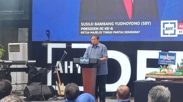 Hadiri HUT Ke-23 Demokrat, SBY Kenang 10 Tahun Jadi Oposisi