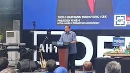 Hadiri HUT Ke-23 Demokrat, SBY Kenang 10 Tahun Jadi Oposisi