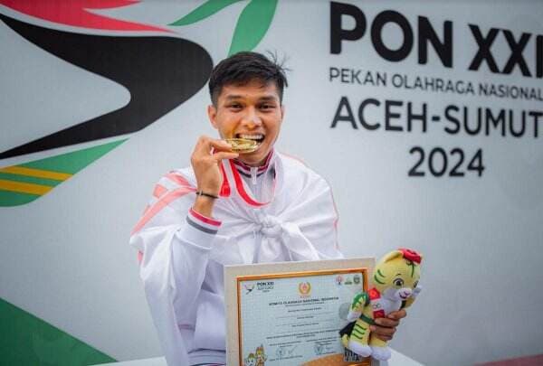 Kisah Haru Wahyudi Putra, Raih Emas PON XXI Aceh-Sumut 2024 Sekaligus Pecahkan Rekor PON Lari 1.500 Meter Putra untuk Kesembuhan Ibunda