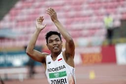 Kisah Lalu Muhammad Zohri yang Hampir Kalahkan Penakluk Usain Bolt Usai Catatkan Waktu 10,03 Detik