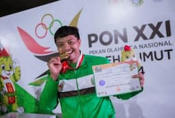 Kisah Perjuangan Abdul Hafiz, Sumbang Emas Perdana di Cabor Atletik untuk Sumut pada PON XXI Aceh Sumut 2024 saat Baru Sembuh Cedera