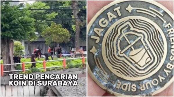 Viral Tren Mencari Koin Jagat Senilai Rp100 Juta, Populer di Bandung hingga Surabaya 