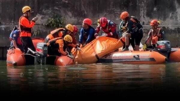 Diduga Kabur dari Kejaran OTK, Dua Orang yang Tenggelam di Kali Ancol Ditemukan Tewas