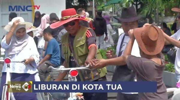 Libur Paskah, Kawasan Kota Tua Jakarta Diserbu Wisatawan Libur Paskah, Kawasan Kota Tua Jakarta Diserbu Wisatawan