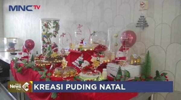 Kreasi Puding Natal, Alternatif Kado Cantik dan Menyehatkan