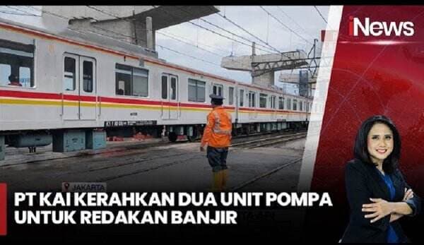 Perjalanan KRL Rute Jakarta Kota-Tanjung Priok Terganggu Imbas Banjir Rob