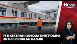 Perjalanan KRL Rute Jakarta Kota-Tanjung Priok Terganggu Imbas Banjir Rob