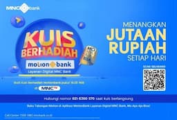 Cuma MNC Bank yang Bagi-Bagi Jutaan Rupiah Setiap Hari! Jangan Lewatkan Kuis Berhadiah MotionBank di MNC TV