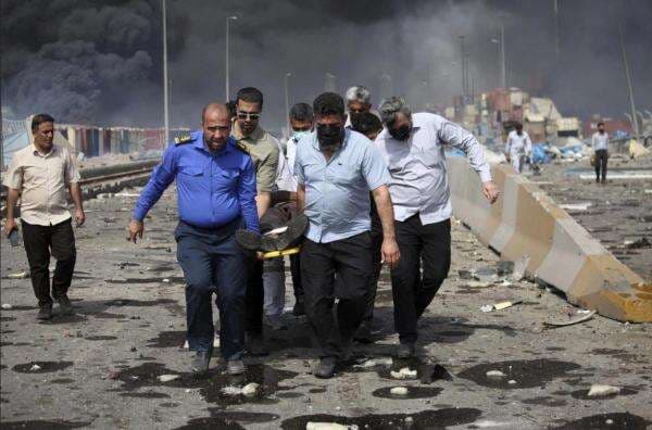 Ledakan Besar di Pelabuhan Iran, Tewaskan 18 Orang dan 750 Terluka Ledakan Besar di Pelabuhan Iran, Tewaskan 18 Orang dan 750 Terluka