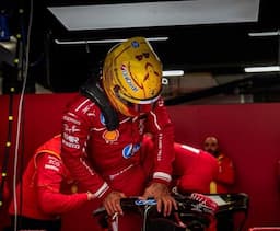 Lewis Hamilton Alami Kecelakaan saat Tes Tertutup Ferrari di Barcelona