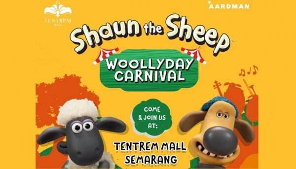 Liburan Seru Bareng Shaun The Sheep: Woollyday Carnival di Tentrem Mall Semarang