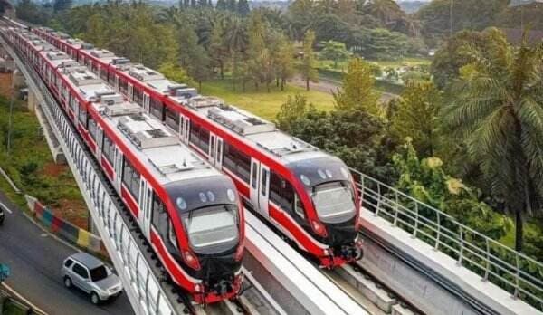 Pohon Tumbang, LRT Jabodebek Alami Gangguan