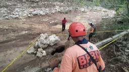 Kronologi Munculnya Lubang Misterius di Blitar, Telan Air Sungai hingga Bikin Heboh Warga