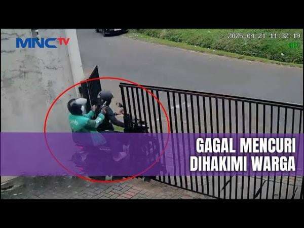 Gagal Kabur, Maling Motor Babak Belur Dihajar Warga di Tangerang Gagal Kabur, Maling Motor Babak Belur Dihajar Warga di Tangerang