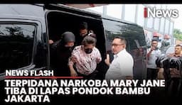 Penampakan Terpidana Mary Jane Tiba di Lapas Pondok Bambu