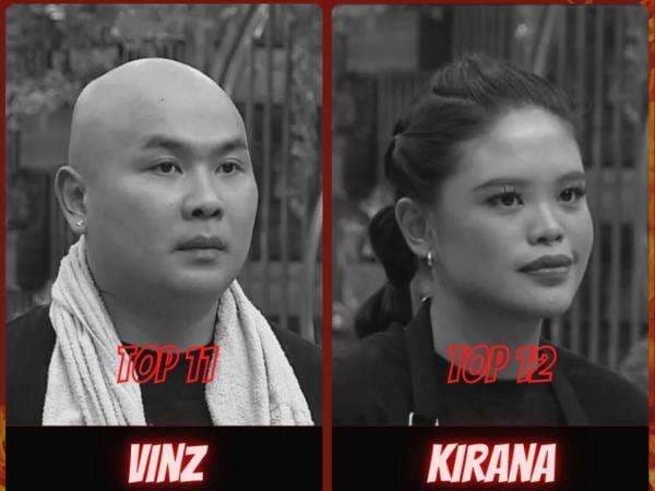 Daftar Top 10 MasterChef Indonesia Season 12, Kirana dan Vinz Pulang! Daftar Top 10 MasterChef Indonesia Season 12, Kirana dan Vinz Pulang!