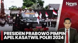 Presiden Prabowo Subianto Naik Maung Pimpin Apel Kasatwil Polri 2024