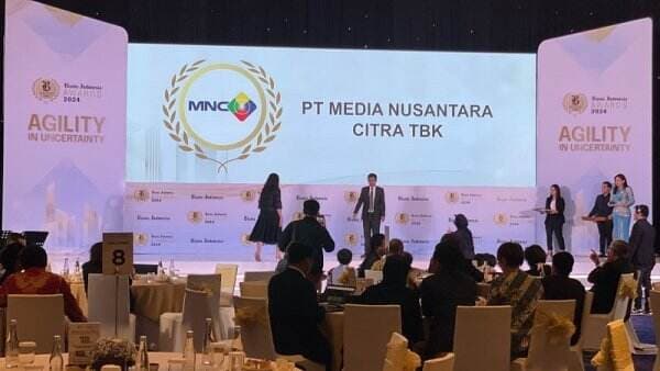 Media Nusantara Citra (MNCN) Raih Penghargaan Kategori Media Hiburan & Film dari Bisnis Indonesia Awards 2024