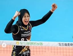 Hasil Liga Voli Putri Korea Selatan 2024-2025: Megawati Hangestri Bawa Red Sparks Menang 3-1 atas GS Caltex!