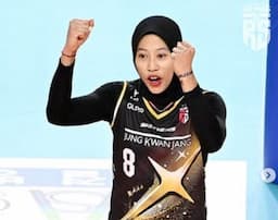 Pevoli Bintang Indonesia Megawati Hangestri Jadi MVP Putaran 3 Liga Voli Korea Selatan 2024-2025, Merasa Campur Aduk