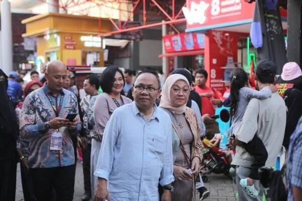 Menaker Ida Fauziyah Takjub dengan Atmosfer Jakarta Fair