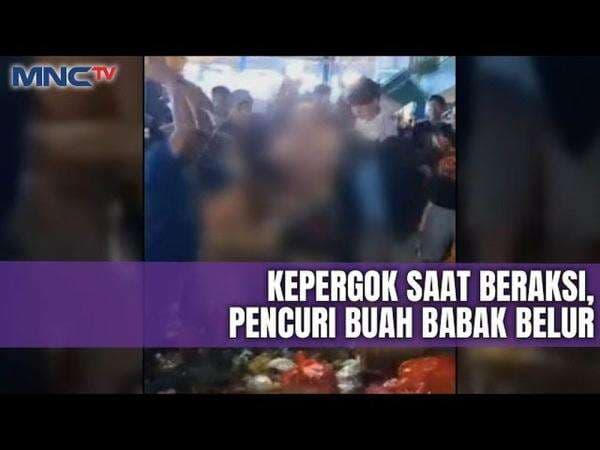 Curi Satu Peti Anggur, Pencuri Dihajar Pedagang Pasar Kramat Jati Curi Satu Peti Anggur, Pencuri Dihajar Pedagang Pasar Kramat Jati
