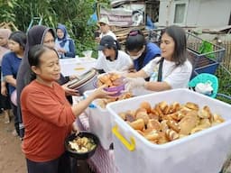 MNC Peduli dan Park Hyatt Jakarta Bagikan Makanan Bergizi Gratis di Bogor